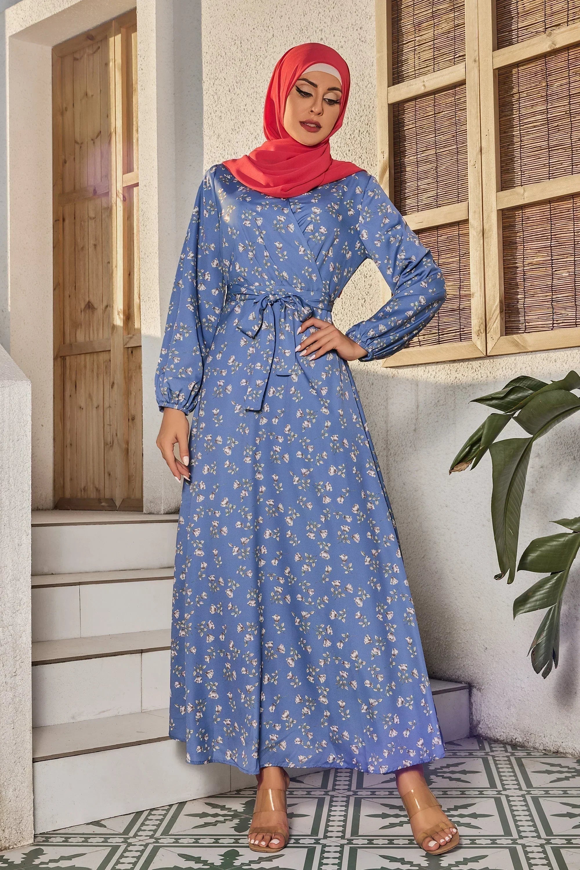 Blue Petal Perfect Maxi Dress-CLEARANCE