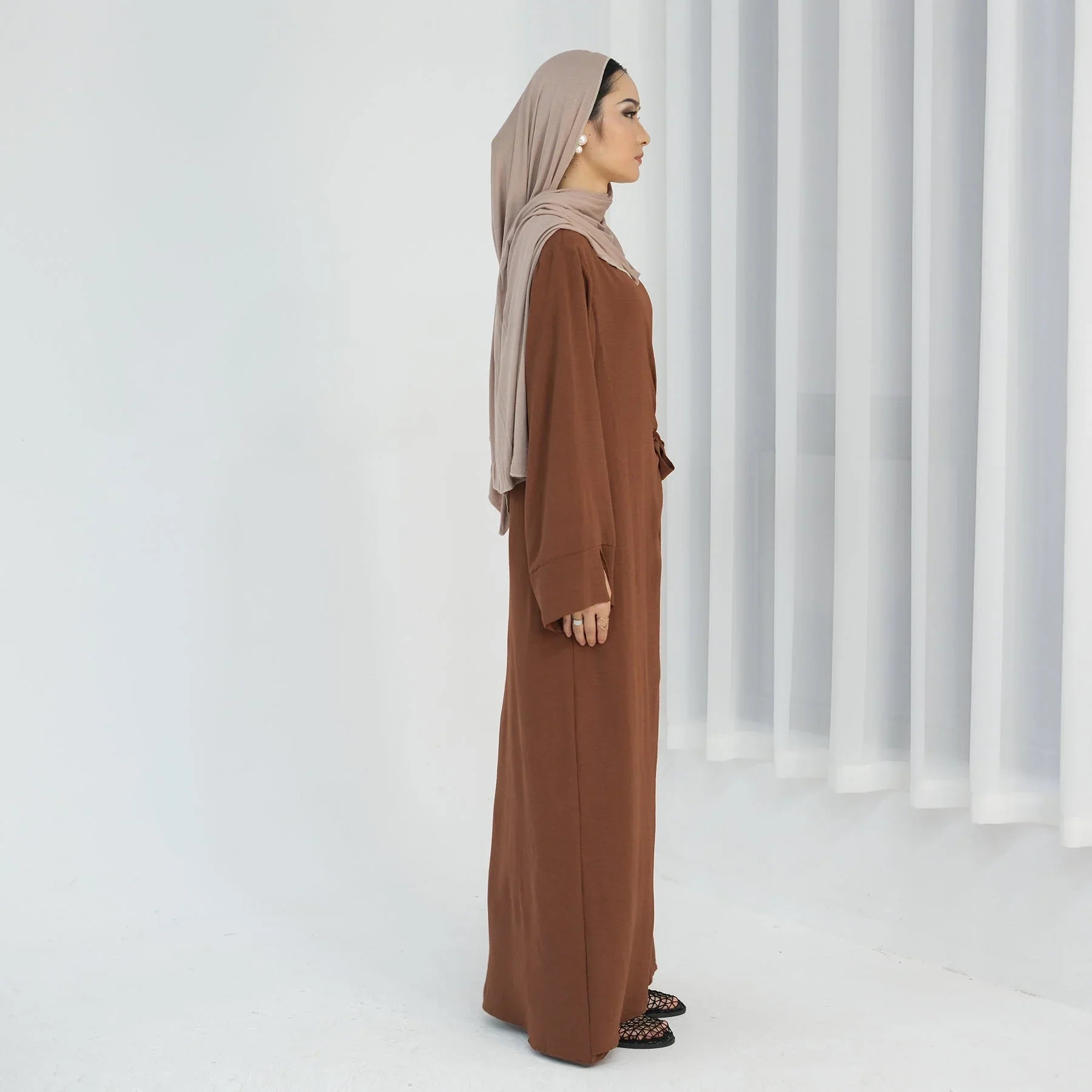 Side Wrap Abaya